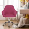 Home Office Chair ; Swivel Adjustable Task Chair Executive Accent Chair with Soft Seat