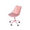 Home Office Desk Chair Computer Chair Fashion Ergonomic Task Working Chair with Wheels Height Adjustable Swivel PU Leather