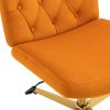 COOLMORE Home Office Desk Chair, Vanity Chair, Modern Adjustable Home Computer Executive Chair Swivel Task Chair for Small Space, Living Room, Make-up