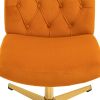 COOLMORE Home Office Desk Chair, Vanity Chair, Modern Adjustable Home Computer Executive Chair Swivel Task Chair for Small Space, Living Room, Make-up
