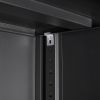 Metal Storage Cabinet with Locking Doors and Adjustable Shelf, Folding Filing Storage Cabinet , Folding Storage Locker Cabinet for Home Office,School,