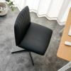 Black High Grade Pu Material. Home Computer Chair Office Chair Adjustable 360 ¬∞ Swivel Cushion Chair With Black Foot Swivel Chair Makeup Chair Study