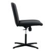 Black High Grade Pu Material. Home Computer Chair Office Chair Adjustable 360 ¬∞ Swivel Cushion Chair With Black Foot Swivel Chair Makeup Chair Study