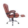 High Back Office Chair, Adjustable Ergonomic Office Chair, Executive PU Leather Swivel Work Chair with Lumbar Support, Computer Desk Chair with Footre