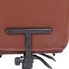 High Back Office Chair, Adjustable Ergonomic Office Chair, Executive PU Leather Swivel Work Chair with Lumbar Support, Computer Desk Chair with Footre