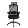 Ergonomic Office Desk Chair,Mesh High Back Computer Chair with Adjustable 3D Headrest & Lumbar Support & Flip-Up Arms Executive/Home/Study/Work Office