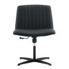 Black High Grade Pu Material. Home Computer Chair Office Chair Adjustable 360 ¬∞ Swivel Cushion Chair With Black Foot Swivel Chair Makeup Chair Study