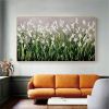 Hand Painted Oil Paintings Wall Art Abstract Large Flower Canvas Paintings  Living Room Hallway Bedroom Luxurious Decorative Painting