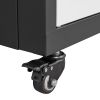 1 Shelf Metal Filing Cabinet, Storage File Cabinet with Lock for Home and Office