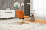 COOLMORE Home Office Desk Chair, Vanity Chair, Modern Adjustable Home Computer Executive Chair Swivel Task Chair for Small Space, Living Room, Make-up