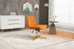 COOLMORE Home Office Desk Chair, Vanity Chair, Modern Adjustable Home Computer Executive Chair Swivel Task Chair for Small Space, Living Room, Make-up
