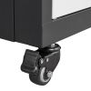 1 Shelf Metal Filing Cabinet, Storage File Cabinet with Lock for Home and Office