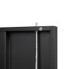 Metal Storage Cabinet with Locking Doors and Adjustable Shelf, Folding Filing Storage Cabinet , Folding Storage Locker Cabinet for Home Office,School,
