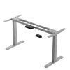 Height Adjustable Standing Desk Frame - Dual Motor Load 265lbs Electric Sit Stand Desk Stand Up Desk Heavy Duty 2-Stage Base for Home Office - Frame O