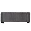 82" Mid Century Modern Sofa with Rubber Wood Legs; Velvet Upholstered Sofa Couch; Sofa with Thick Removable Seat Cushion;  3 Seater Sofa Couch for Liv