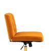 COOLMORE Home Office Desk Chair, Vanity Chair, Modern Adjustable Home Computer Executive Chair Swivel Task Chair for Small Space, Living Room, Make-up