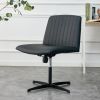 Black High Grade Pu Material. Home Computer Chair Office Chair Adjustable 360 ¬∞ Swivel Cushion Chair With Black Foot Swivel Chair Makeup Chair Study