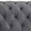 64" Velvet Upholstered Loveseat Sofa; Modern Loveseat Sofa with Thick Removable Seat Cushion; 2-Person Loveseat Sofa Couch for Living Room; Bedroom; o