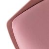 Home Office Desk Chair Computer Chair Fashion Ergonomic Task Working Chair with Wheels Height Adjustable Swivel PU Leather