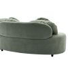103.9" Modern Living Room Sofa Lamb Velvet Upholstered Couch Furniture for Home or Office,