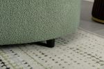 103.9" Modern Living Room Sofa Lamb Velvet Upholstered Couch Furniture for Home or Office,