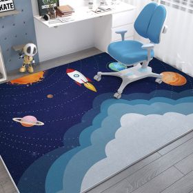 Children's Room Baby Crawling Blanket Stain-resistant Crystal Velvet Carpet (Option: Children's Fun Park 05-200X300CM)