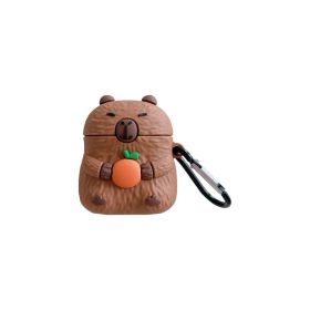 Cartoon Cute Capybara Headset Protective Cover (Option: Capabala-Airpods 3)