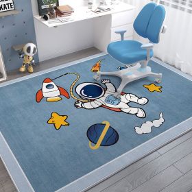 Children's Room Baby Crawling Blanket Stain-resistant Crystal Velvet Carpet (Option: Children's Fun Park 01-200X300CM)